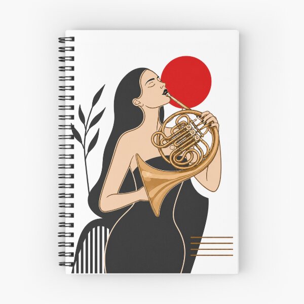 Item preview, french horn designed and sold by elizmusicmaker.