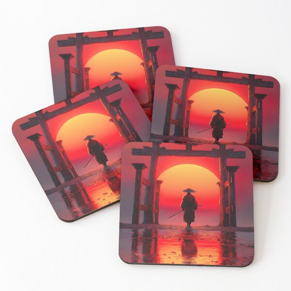 Item preview, Samurai at Sunrise in a Majestic Setting designed and sold by Artessie.