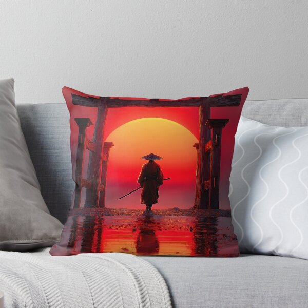 Item preview, Samurai at Sunrise in a Majestic Setting designed and sold by Artessie.