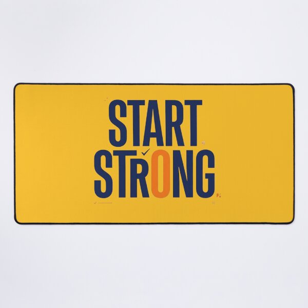 Item preview, Start Strong | Back to School Student Motivation Academic Gift designed and sold by Amr Darwish Graphic designer.