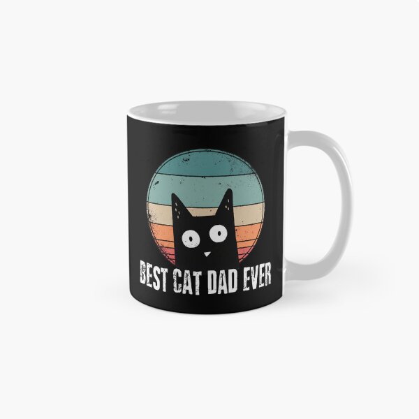 Item preview, Best Cat Dad Ever Retro Feline Buddy designed and sold by OlyvieArt.