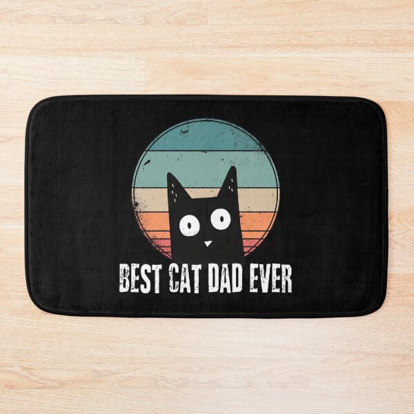 Item preview, Best Cat Dad Ever Retro Feline Buddy designed and sold by OlyvieArt.
