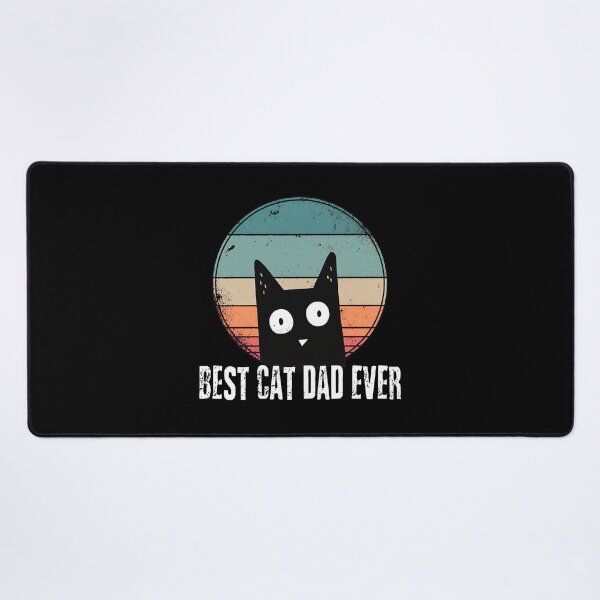 Item preview, Best Cat Dad Ever Retro Feline Buddy designed and sold by OlyvieArt.