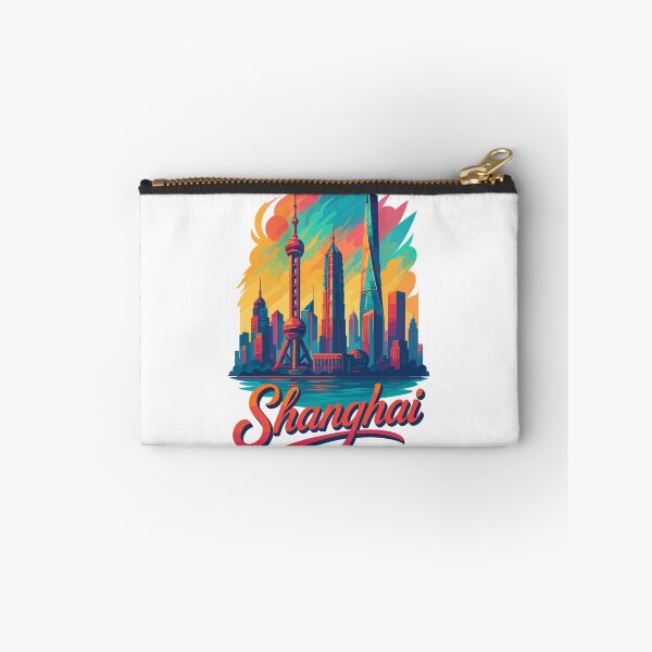 Item preview, Shanghai Skyline – Modern Epic Design designed and sold by Pineapple-Tree.