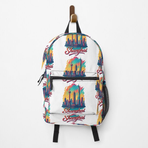 Item preview, Shanghai Skyline – Modern Epic Design designed and sold by Pineapple-Tree.
