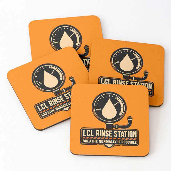 Item preview, LCL Emergency Rinse Station Label designed and sold by agearb.