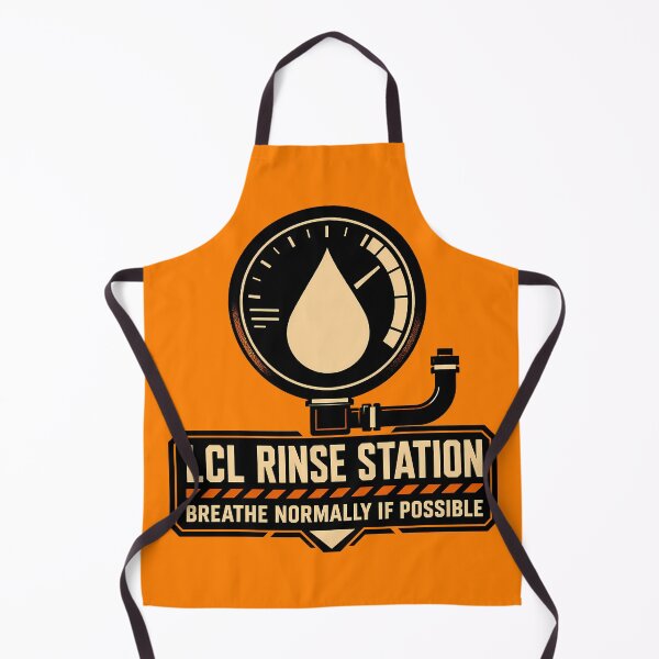 Item preview, LCL Emergency Rinse Station Label designed and sold by agearb.