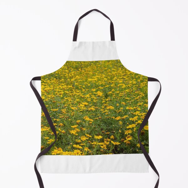 Item preview, Expansive Yellow Flower Field With Wild Daisies Blooming In Sunny Meadow Landscape designed and sold by Nmallia.