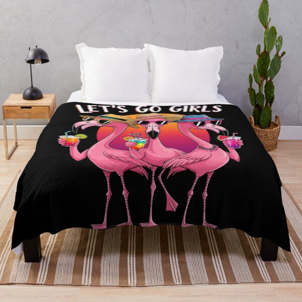 Item preview, Party Flamingo T-Shirt – Funny Flamingos with Cocktail designed and sold by xAroundtheWorld.