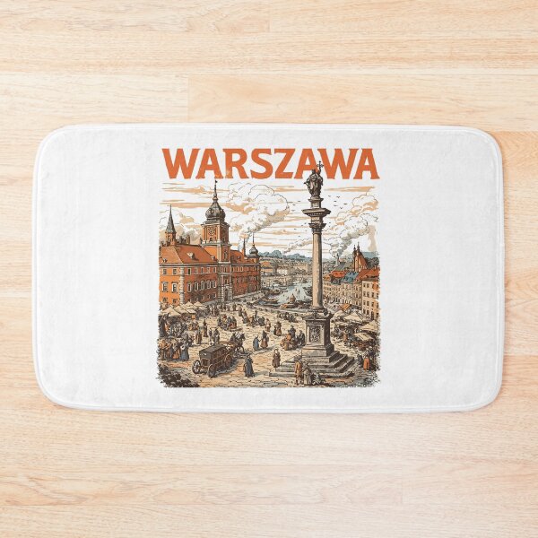 Item preview, Warsaw 1800s: Vintage Warsaw Graphic Design designed and sold by Pineapple-Tree.