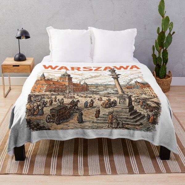 Item preview, Warsaw 1800s: Vintage Warsaw Graphic Design designed and sold by Pineapple-Tree.