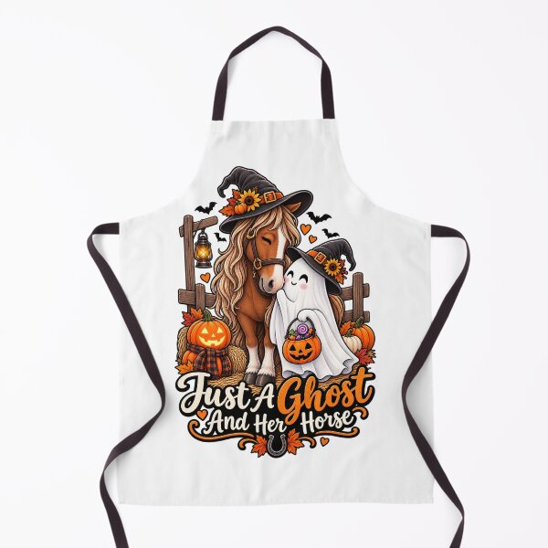 Item preview, Horse Lover Halloween – Just A Ghost And Her Horse designed and sold by Ayden World.