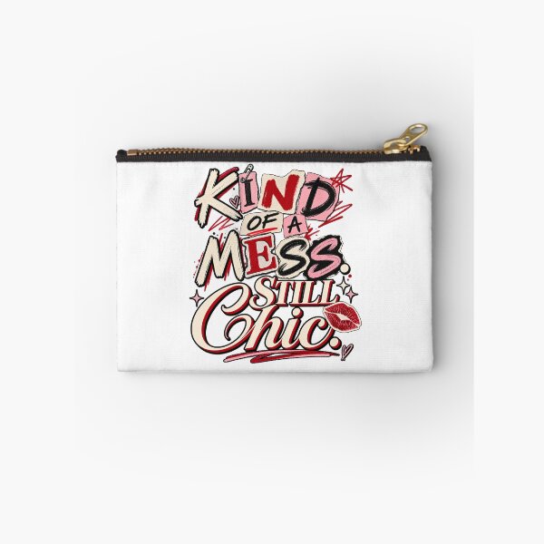 Item preview, Kind of a Mess Still Chic – Funny Trendy Y2K Quote Design designed and sold by Fares Zeineh.
