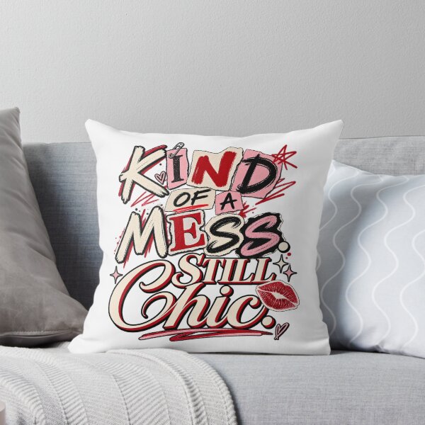 Item preview, Kind of a Mess Still Chic – Funny Trendy Y2K Quote Design designed and sold by Fares Zeineh.