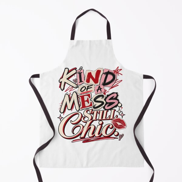 Item preview, Kind of a Mess Still Chic – Funny Trendy Y2K Quote Design designed and sold by Fares Zeineh.
