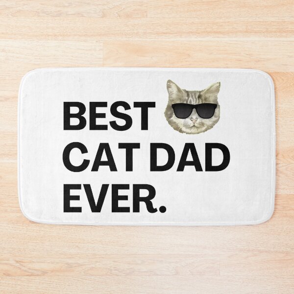 Item preview, Best Cat Dad Ever Sunglasses Cat Graphic designed and sold by OlyvieArt.