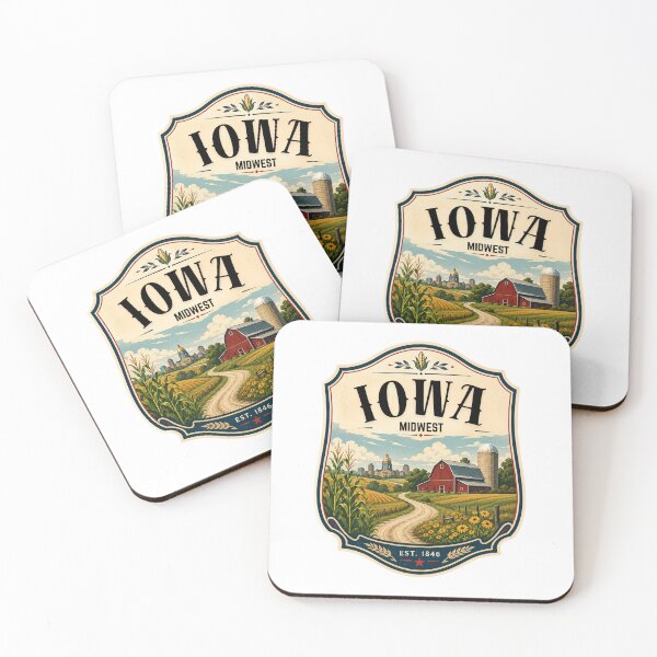 Item preview, Iowa, EE. UU. designed and sold by PamLeeDesign.