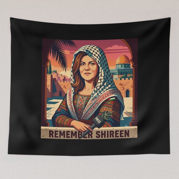 Item preview, Remember Shireen Abu Aqleh designed and sold by Mo5tar.