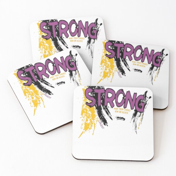 Item preview, Strong Typography - Make Your Choice Now or Never Graphic Design designed and sold by Adatasarim-1.