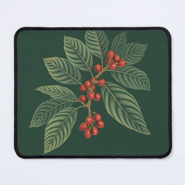 Item preview, Coffea Arabica Botanical Branch Coffee Lover designed and sold by ThirdShiftLab.