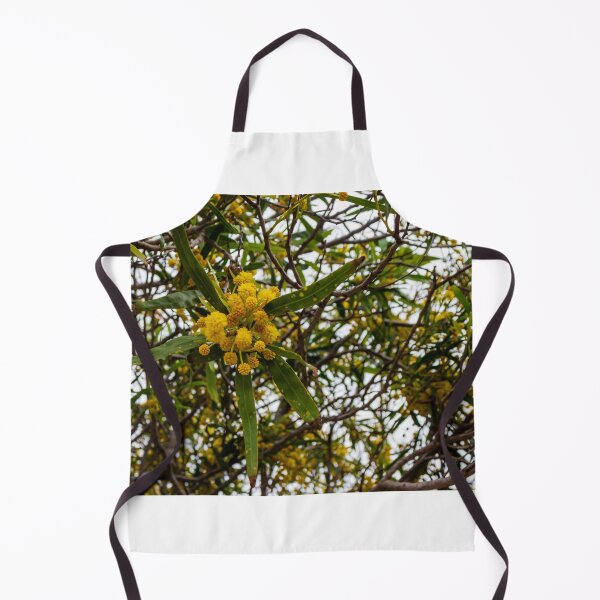 Item preview, Yellow Wattle Blossoms on Branches in Tree Canopy designed and sold by Nmallia.