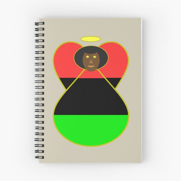 Item preview, African Diaspora Flag African American Angel Design designed and sold by AuntieShoe.