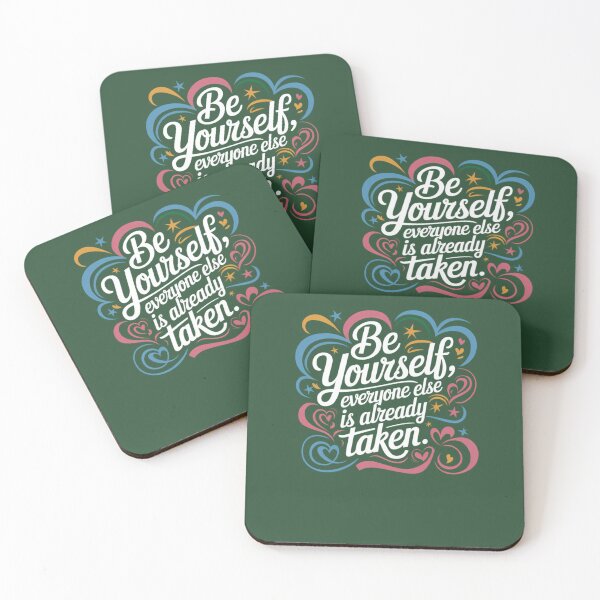 Item preview, Be Yourself Everyone Else Is Already Taken 597 designed and sold by FunkyBirdPrints.