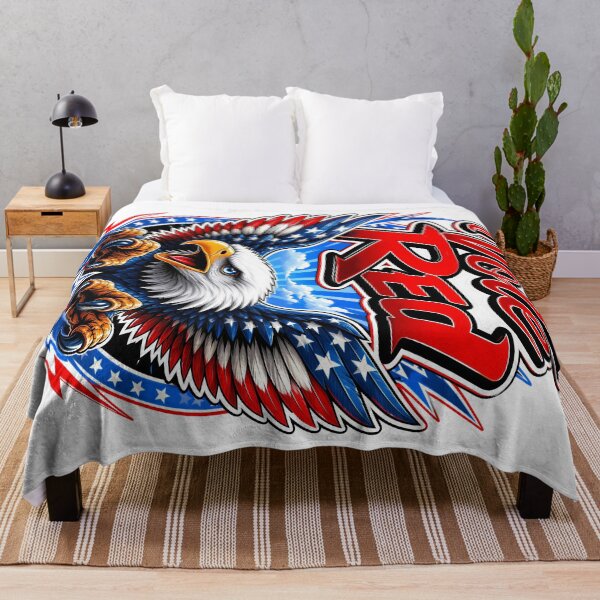Item preview, Vote Red Patriotic Eagle – American Flag Bald Eagle Voting Design designed and sold by WLHmedia.com .