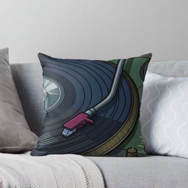 Item preview, Vibrant Retro Turntable Graphic Illustration designed and sold by infinitearte.