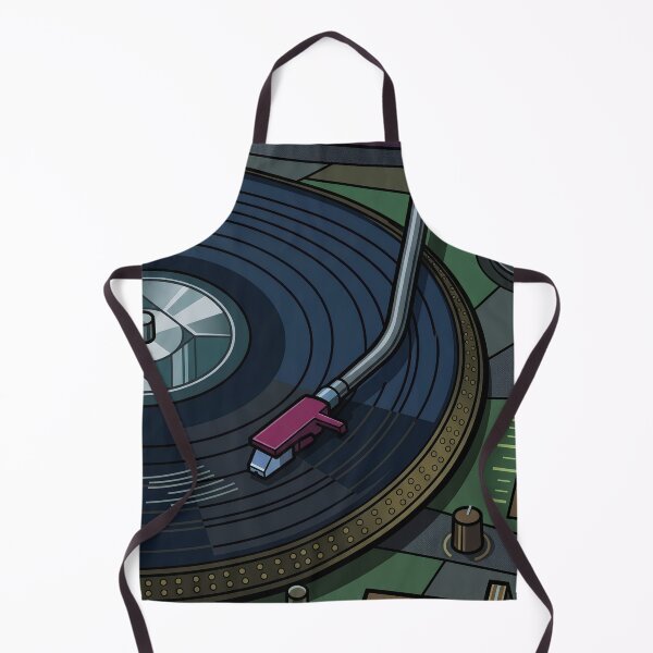 Item preview, Vibrant Retro Turntable Graphic Illustration designed and sold by infinitearte.