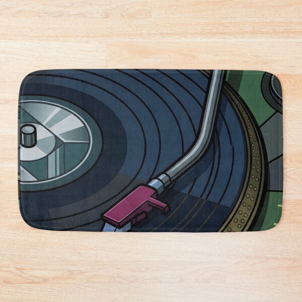 Item preview, Vibrant Retro Turntable Graphic Illustration designed and sold by infinitearte.