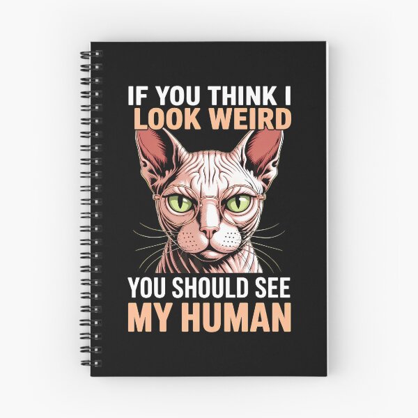 Item preview, Funny Sphynx Cat Glasses See My Human designed and sold by Dmo3HarkoArt.