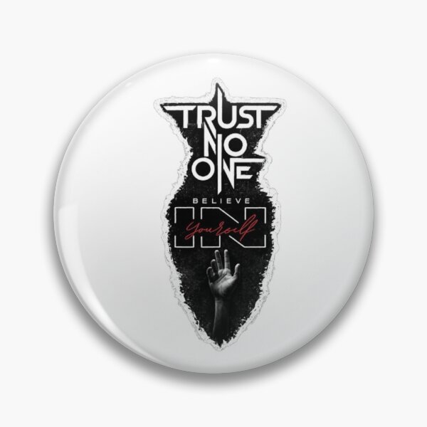 Item preview, Trust No One Believe In Yourself - Dark Aesthetic Streetwear designed and sold by VaultifyUK.