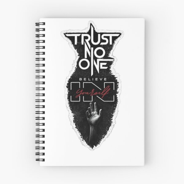 Item preview, Trust No One Believe In Yourself - Dark Aesthetic Streetwear designed and sold by VaultifyUK.