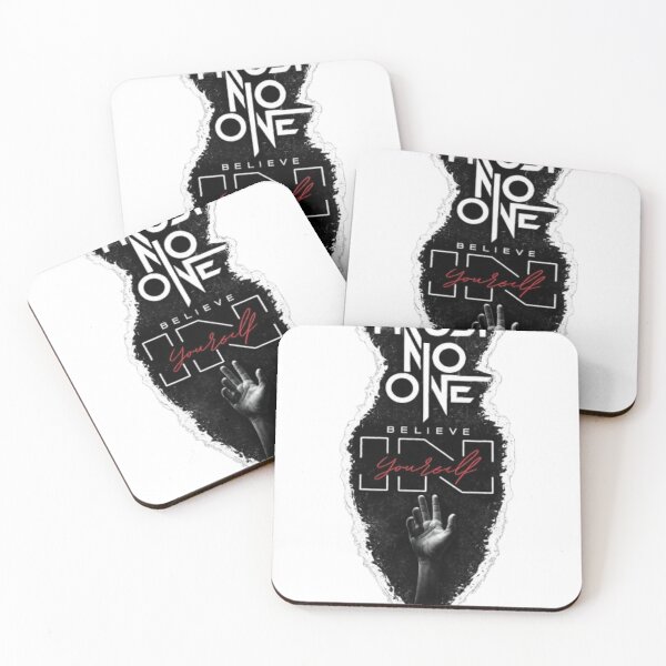 Item preview, Trust No One Believe In Yourself - Dark Aesthetic Streetwear designed and sold by VaultifyUK.