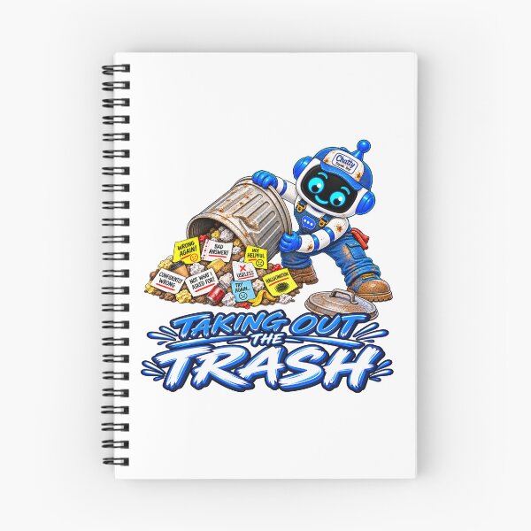 Item preview, Chatty SqueezBot. Taking Out The Trash designed and sold by BSCI Designs.
