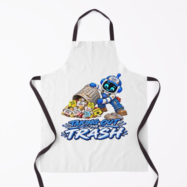 Item preview, Chatty SqueezBot. Taking Out The Trash designed and sold by BSCI Designs.