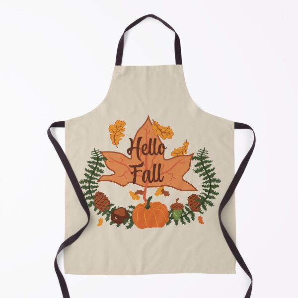 Item preview, Hello Fall - Cosy Cream designed and sold by Daniel Bevis Design.