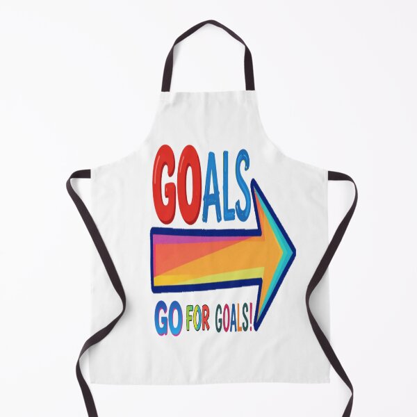 Item preview, Arrow Multicolor Motivational Quote about the take action GO FOR GOALS! designed and sold by Giulivo Store Graphic.