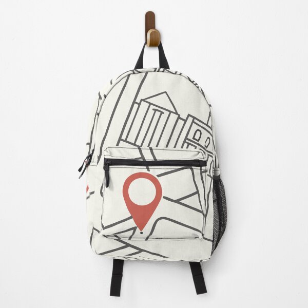 Item preview, City Map Landmark Line Art Print designed and sold by photossmirnov.