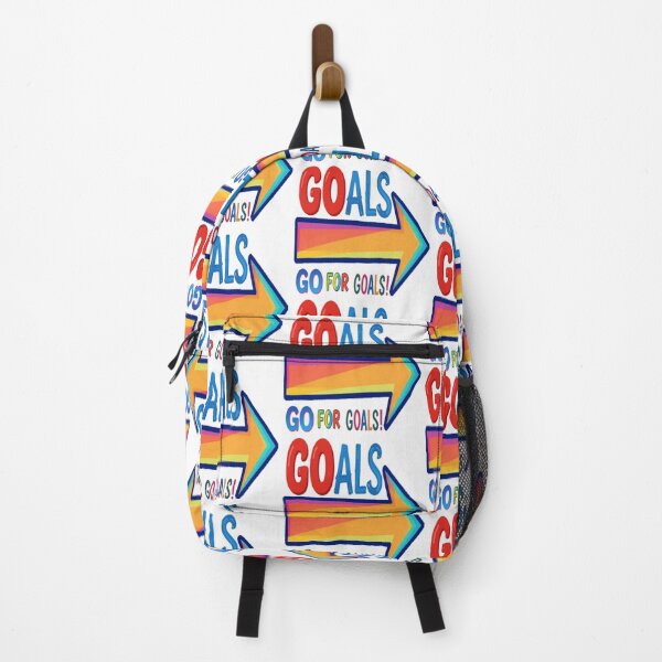 Item preview, Arrow Multicolor Motivational Quote about the take action GO FOR GOALS! designed and sold by Giulivo Store Graphic.