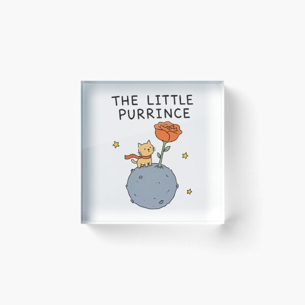 Item preview, The Little Purrince Funny Cat designed and sold by MonkiFlipp.