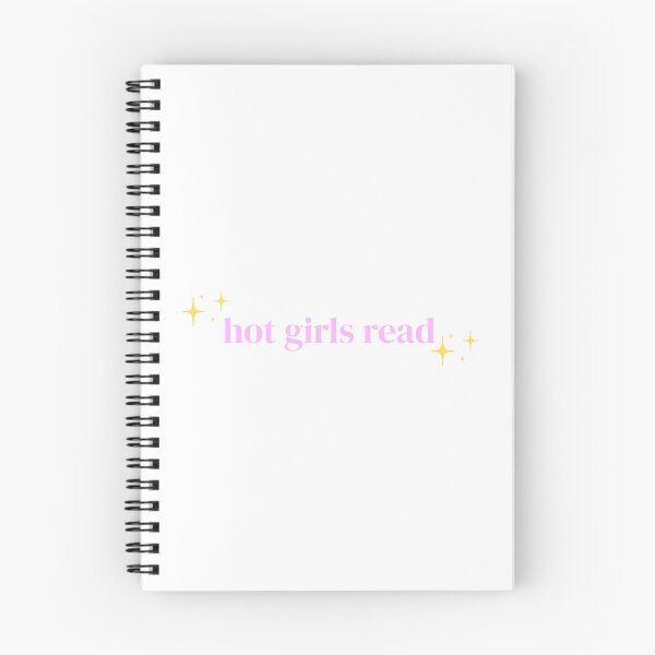 Item preview, Hot Girls Read (Sparkle) designed and sold by PrettiPrintts.