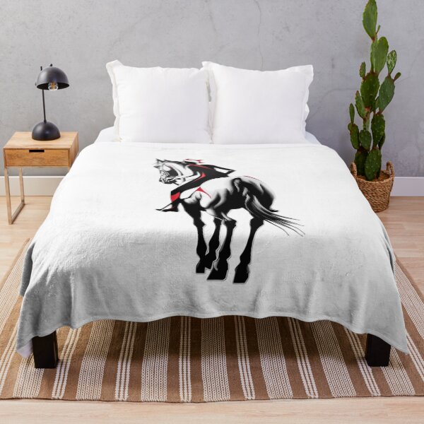 Item preview, On a horse Minimalist Youth Trend Design in Black White Red designed and sold by ErgTime.