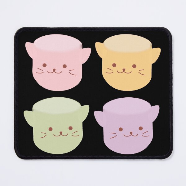 Item preview, Marshmeowlows Cute Pastel Marshmallow Cats designed and sold by glowvim.
