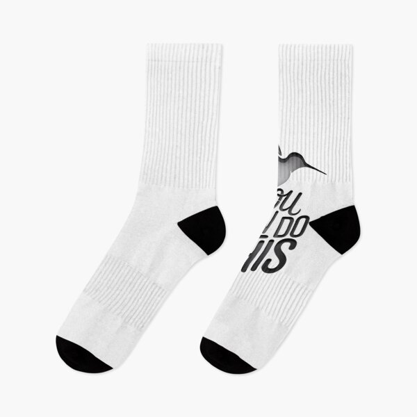 Item preview, "You can do this" Minimalist Youth Trend Design in Black White designed and sold by ErgTime.