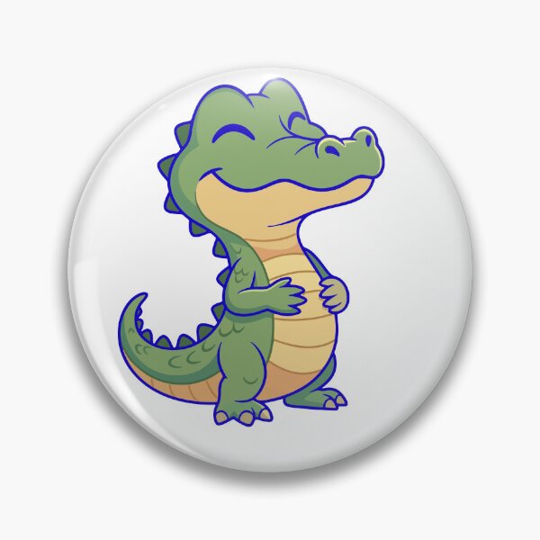 Item preview, Cute Happy Baby Alligator Cartoon Crocodile designed and sold by Rupesh-Art26.