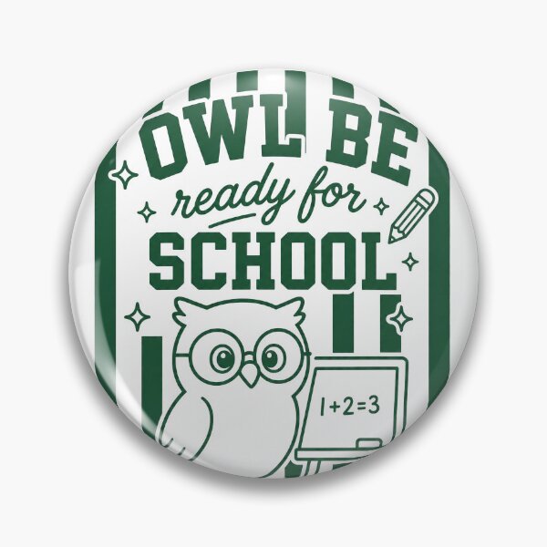 Item preview, Owl Be Ready For School Cute Retro designed and sold by MOCH- ART.