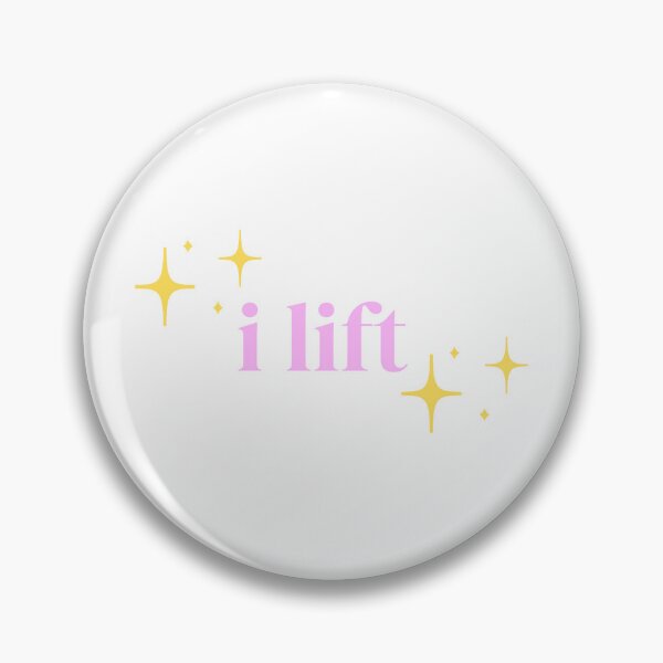 Item preview, I Lift (Sparkle) designed and sold by PrettiPrintts.