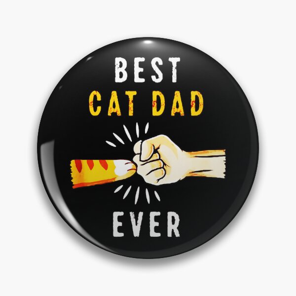 Item preview, Best Cat Dad Ever Fist Bump Graphic designed and sold by Dmo3HarkoArt.